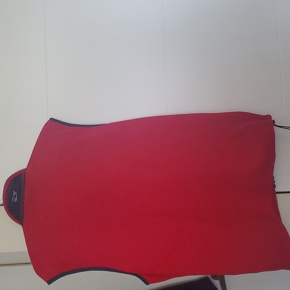 Vineyard Vines Red Fleece Vest Size M - Picture 4 of 5